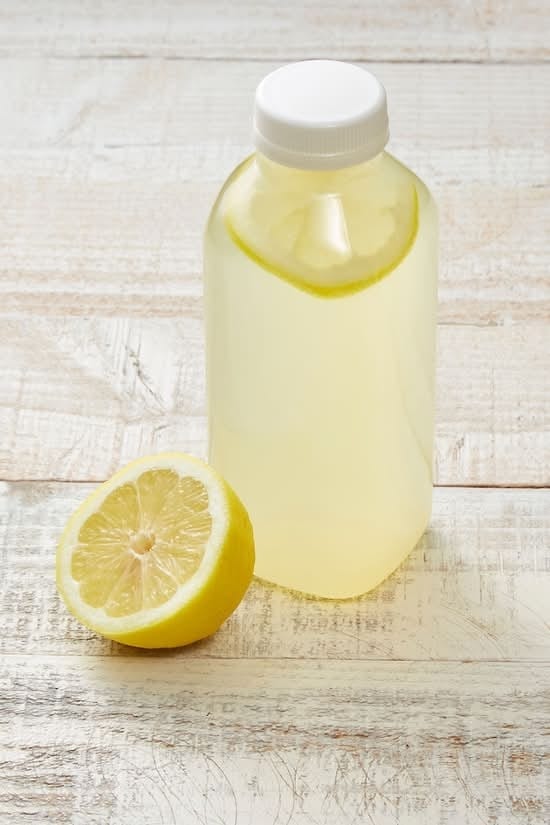 Freshly Squeezed Mint Lemonade.