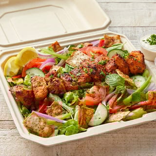 Chicken Kebab Salad