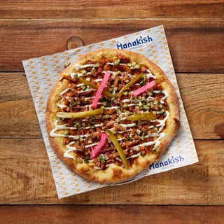 Chicken Shawarma Manakish