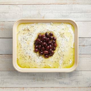 Labneh Tray with Fresh Pita