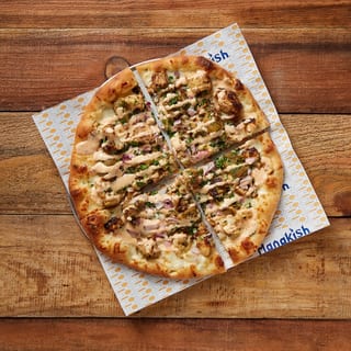 Cauliflower Eggplant & Cheese Manakish