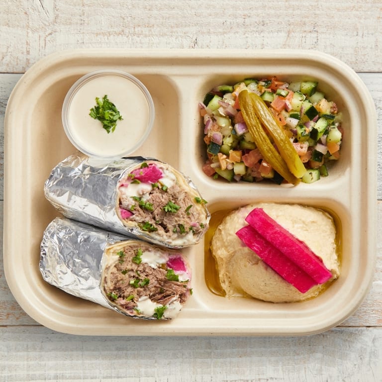 Delicious Shawarma Wrap