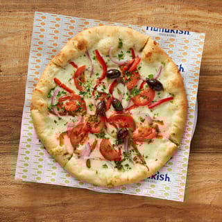 Cheese & Veggies Manakish