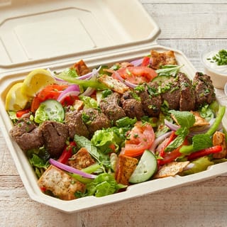Lamb Kebab Salad