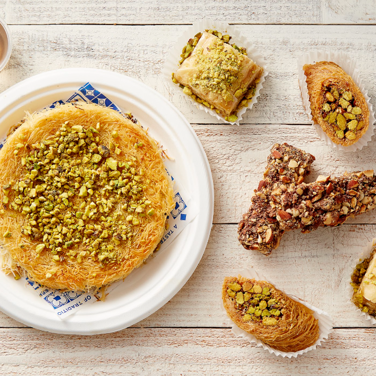 Delicious Kanafeh Awaits You
